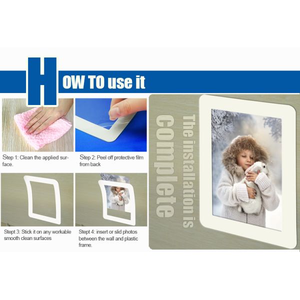 Removable Wall Mounted Photo Frames