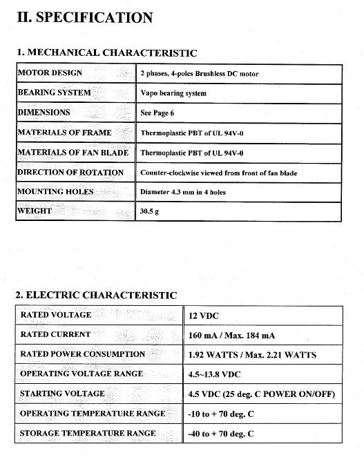 вентилятор магнитной левитации DC 1.92kW ME60151V1-000C-A99 12V