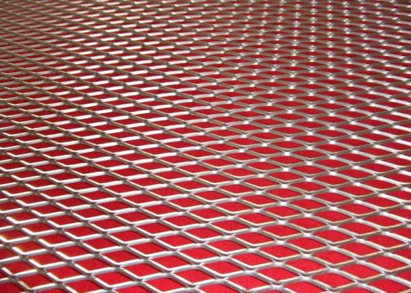 Superfície antiderrapagem expandida plano da malha de aço inoxidável da costa do CE 1.2mm