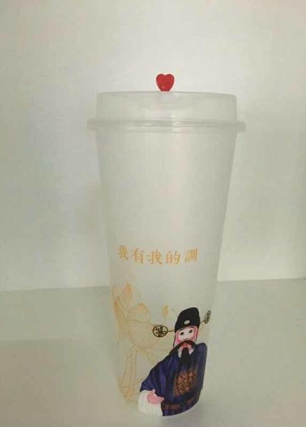 In Mould Label Cup Dia 90*Height 177 mm SGS /  FDA Certification