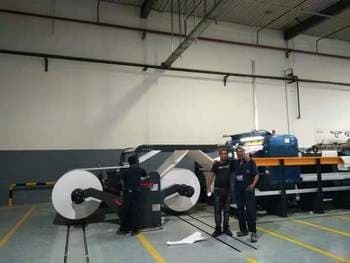 CHM Machinery Paper Cutter  Paper Roll To Sheet Cutting Machine