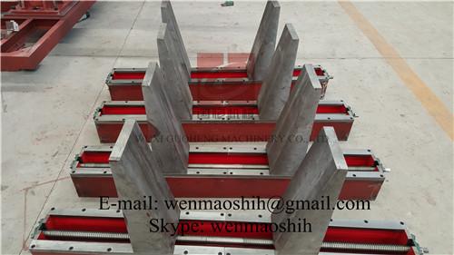 Heavy Duty Rail 38KG/M Box Beam Welding Line 16MPa Motor Drive