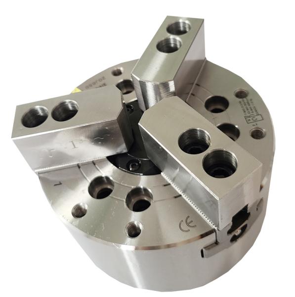 CNC hydraulique 3 mâchoires solide tour de puissance Chuck