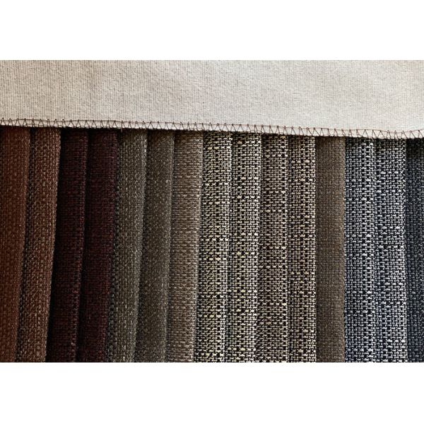 Простая серая ткань драпирования   , Софа сплетенная CE установила ткань джута