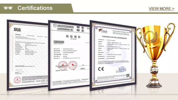 Shenzhen Hengyang Optical Co., Ltd. Сертификации