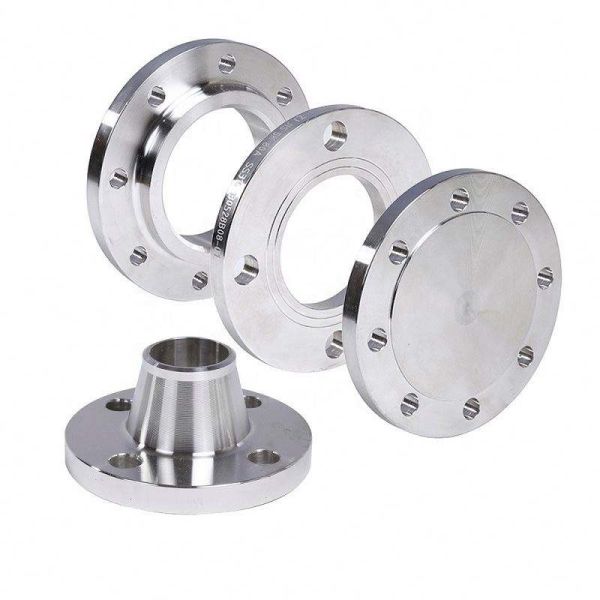 1.4404 X2CrNiMo17-12-2 Loose Plate Flange EN1092-1 Type 01 Pressed Collar Slip On Plate Flange
