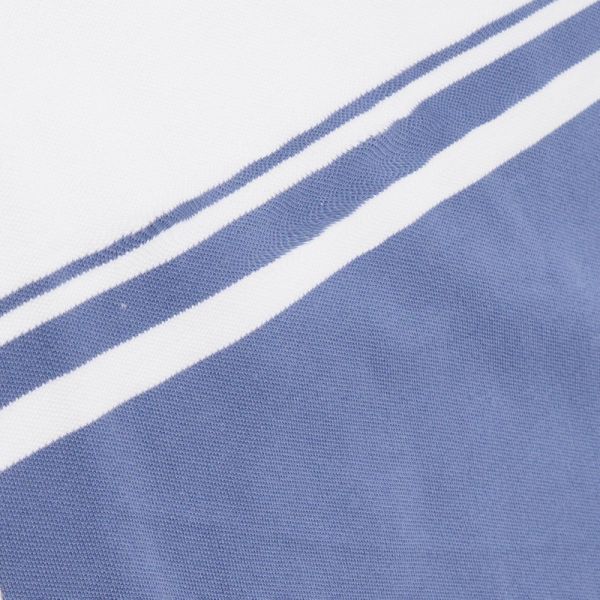 Striped Cotton Pique Fabric: 210gsm Stretch Texture for Premium Tees