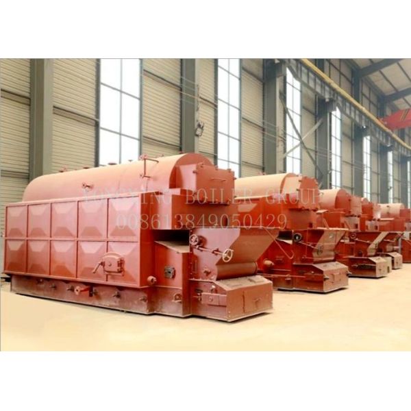 Wood Chip Steam Boiler Safe Outdoor Wood And Coal Boiler Low Pressure
