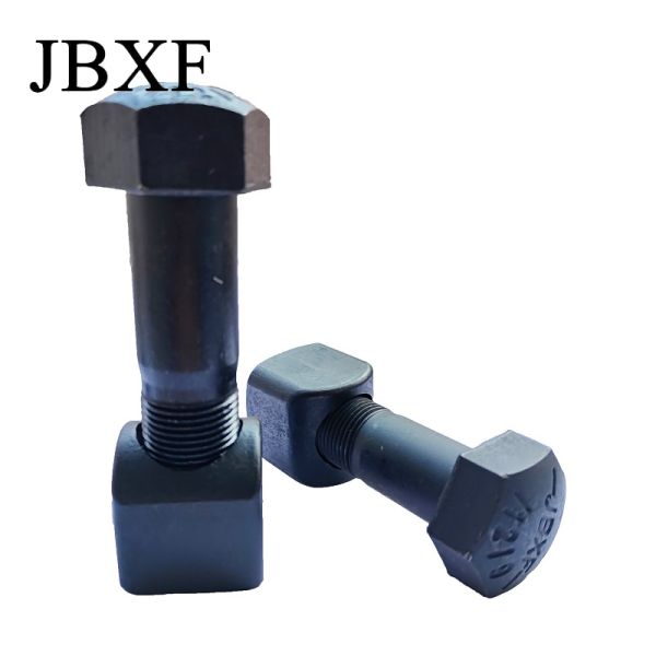 Bulldozers And Excavator Bolt Nuts For Track Shoe Segment 10.9 12.9 Grade