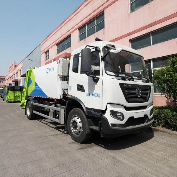 18000kg Garbage Compactor Truck User Friendly Design Corrosion Resistance