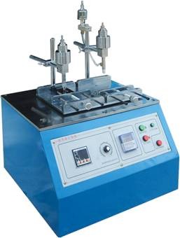 50Hz Rubber Testing Equipment , Plastic Dumbbell Sample Grinding Machine