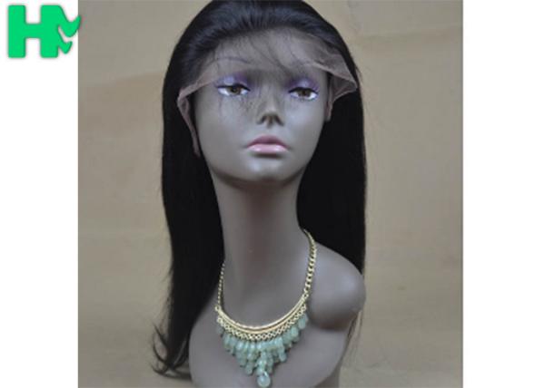 Womens Curly Hair Synthetic Front Lace Wigs Natural Black Color Wigs