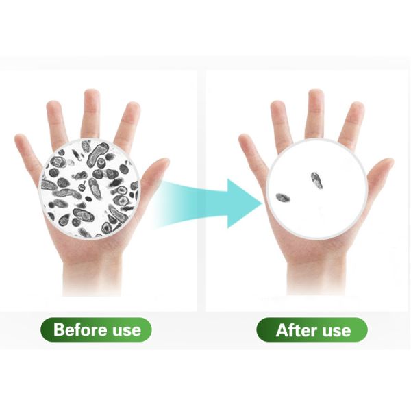 desinfectante diario sin agua de la mano del alcohol de las necesidades 75 del jabón del lavado a mano 300ml