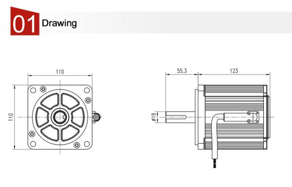 Packing Robot Brushless Motor
