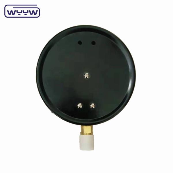 Manômetro de tubos de bourdon tipo 1.6MPa, de 6 polegadas, de aço preto, para manômetro de pressão de 150 mm para gás