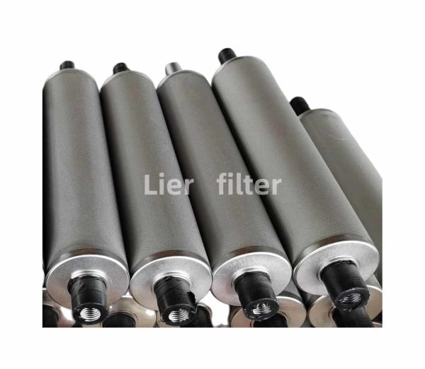 SS316L 1-200um Sintered Metal Powder Filter For Pneumatic Conveying