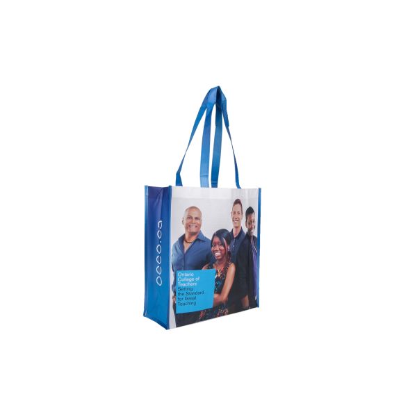 Personalized Large PP Shopping Bag , Heavy Duty Polypropylene Gift Bags