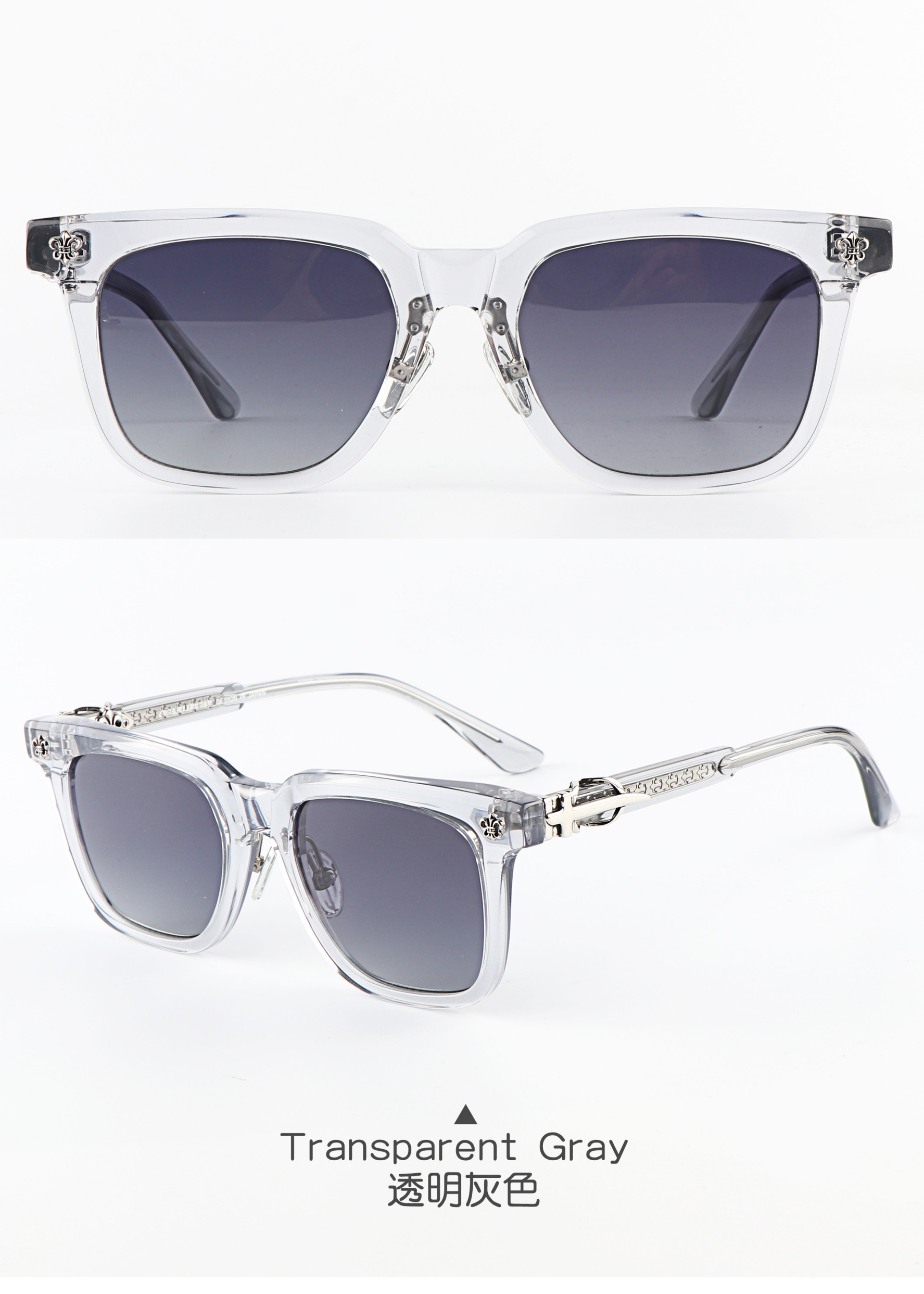China Sunglass Manufacturers High-end Stylish Green Motorcycle Festival Men Women Gift Assorted Personalized Sunglasses Custom