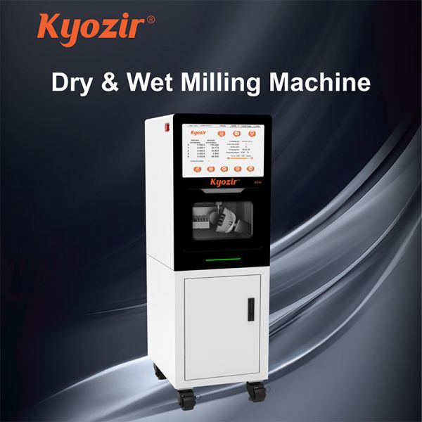 Dry Wet 5 Axis CAD CAM Milling Machine For Sustainable Dentistry