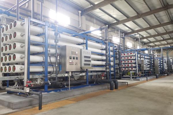 Double Stage Industrial RO Water System Efficient Impurity Removal Wastewater Reuse