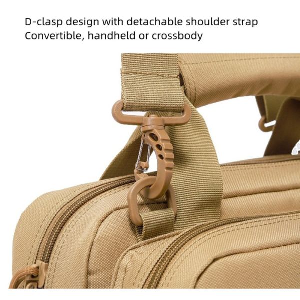 Physiological Curve Polyester Tactical Pistol Bag Waterproof Camouflage