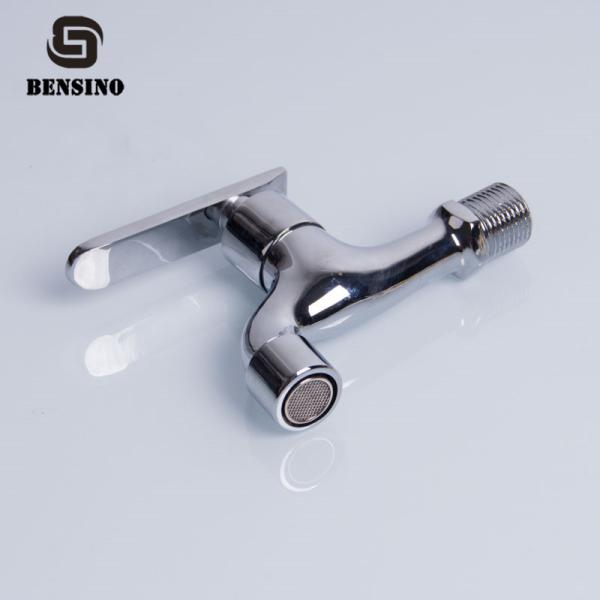 Wall Mount Zinc Handle 180g 0.05Mpa Brass Bibcock