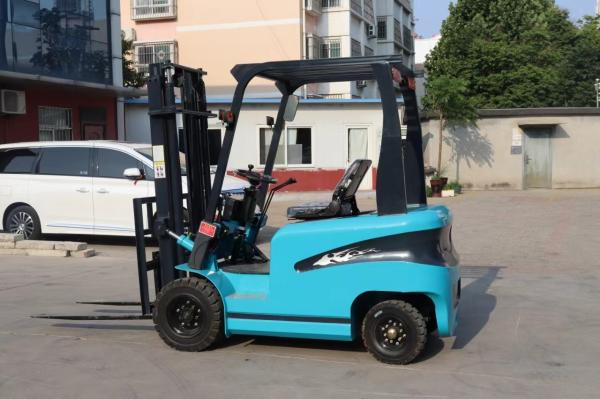 3 Stage Full Free Lift Small Electric Forklift 48V/400Ah Charger All Terrain Electric Forklift