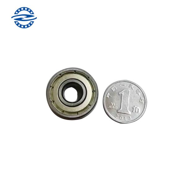 Глубокая сталь шарикоподшипника паза со скважиной 22mm O.D 608-Z параллельной 8*22*7MM