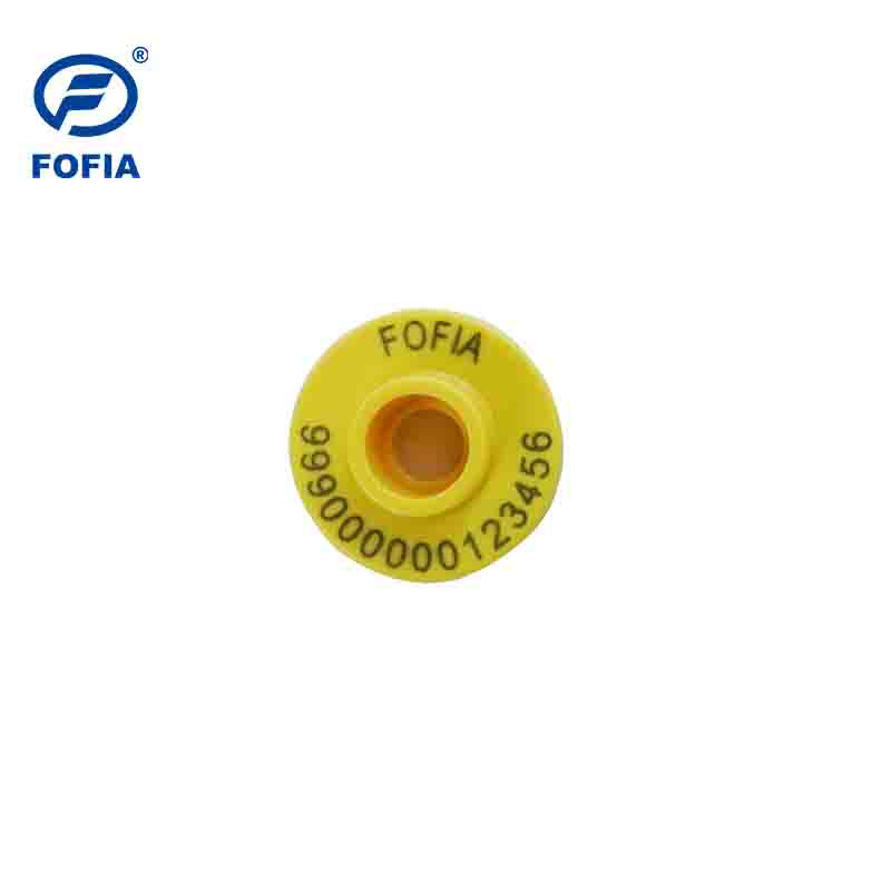 Fofia Waterproof Combination Electronic Animal Tracking Ear Tag New High Quality RFID TPU Laser Coding 3 Years Warranty Goat