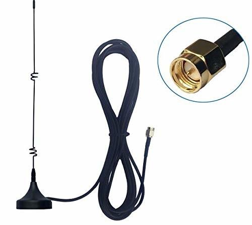 4G LTE Magnetic Wifi Antenna 700-2700MHz RG174 SMA Male Connector With 3 Meters Coaxial Cable