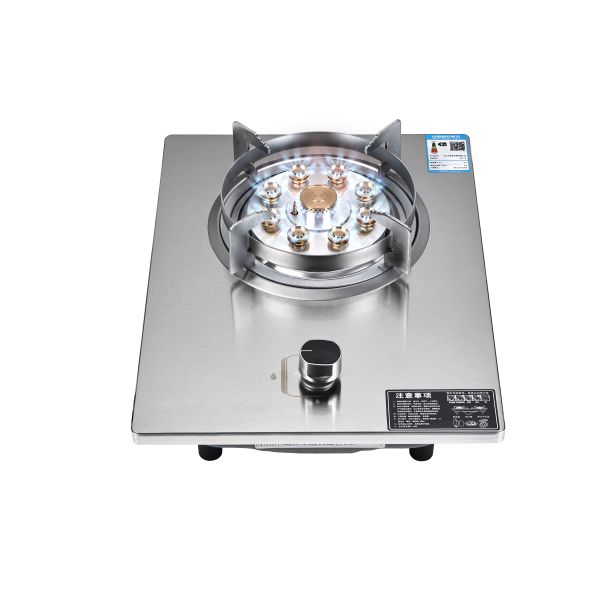 Modern Single Burner Gas Stove Powerful Flame Control Kitchen OEM ODM Factory