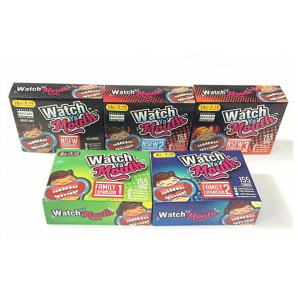 Watch Ya Mouth Family Expansion Phrase Card Game Expansion Pack Adult Phrase Card Game Expansion Pack