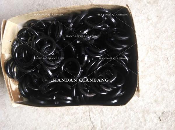 Black Color Lock Spring Washer 8.8 Grade M3-M52 Iron Material Strong Capacity