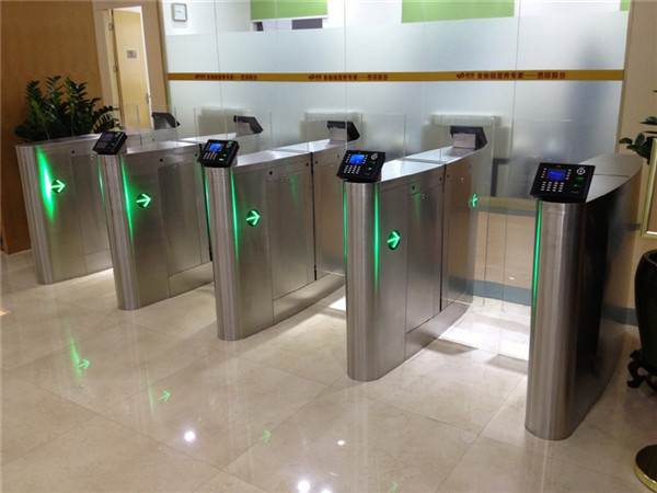 Programmable турникеты контроля допуска RFID хлопают строб 220V 50HZ барьера