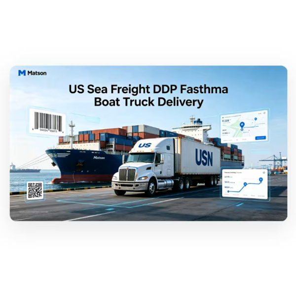 Delivered Duty Paid DDP Shipments To USA With Express Truck Delivery