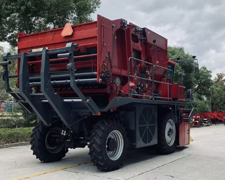 3-Row Cotton Harvester by Fmworld, High Efficiency Cotton Picking for Farmers