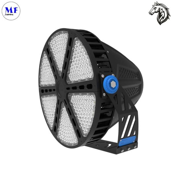 5 anos de garantia 750W LED Stadium Light IP65 CCT Dimmable IK10 LED Flood Light Para Centro de Exposições