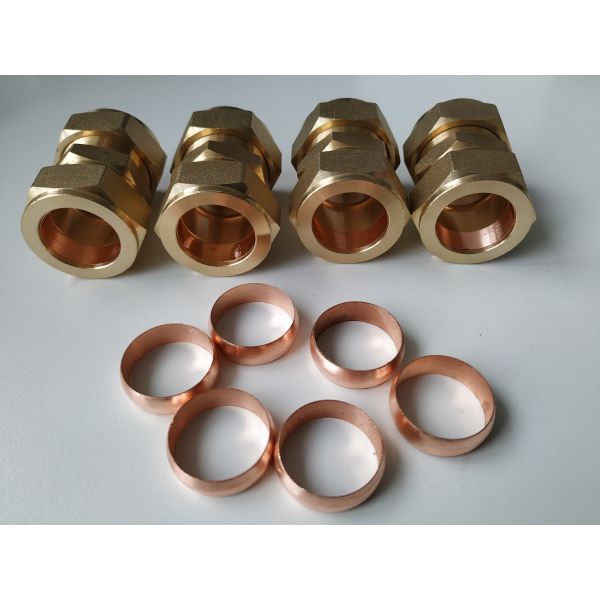 Copper Connector For Solar Water Heater Brass Fittings For Solar Collector