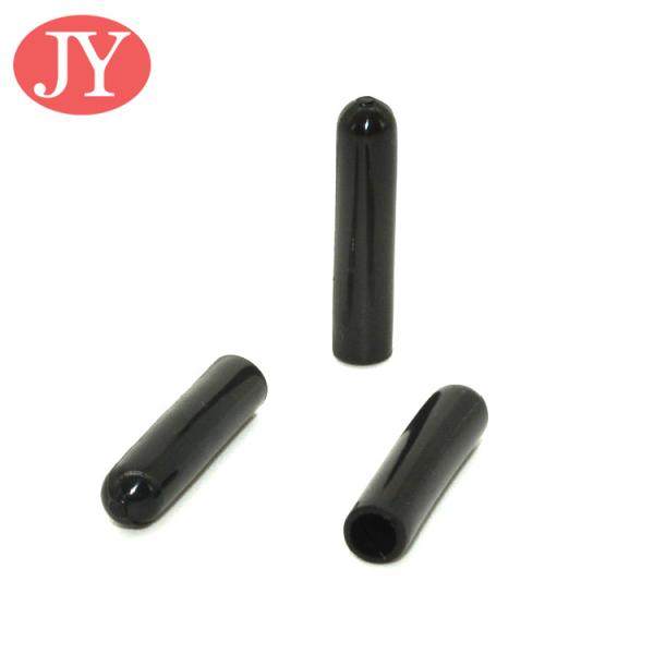 BBP FREE Jiayanag aglet plastic tipping blue color ABS plastic tipping black color  plastic shoelace tippin Drawcord