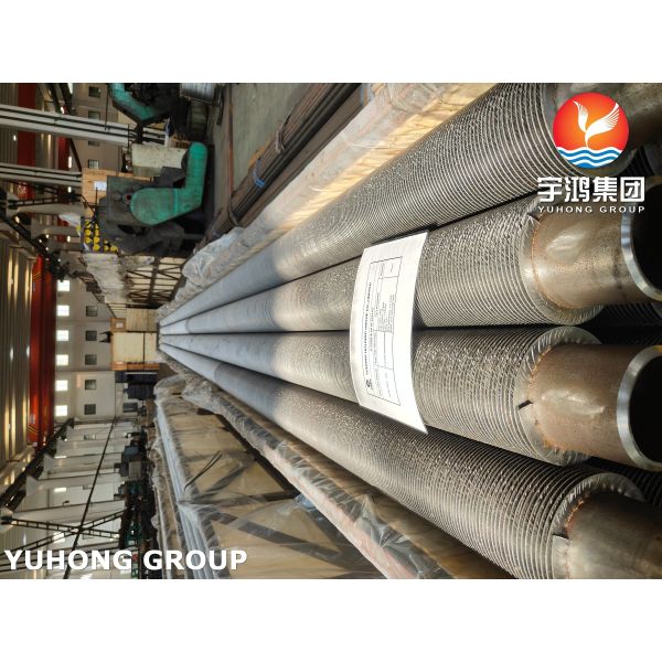 ASTM A335 P22 Alloy Steel Seamless Tube High Frequency Welding Fin Tube For Economizer