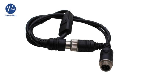 Waterproof Male To Female 4 Pin S Video Cable For Night Vision Surveillance CCTV System