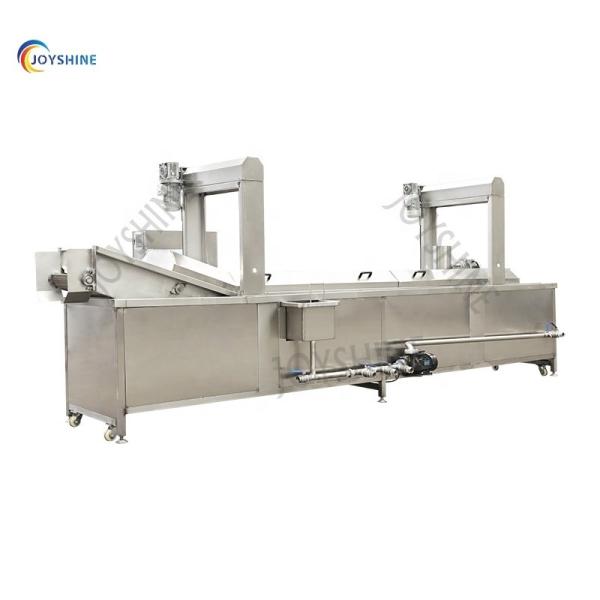 Máquina de Fritagem de Batatas a Gás com Elevador Automático