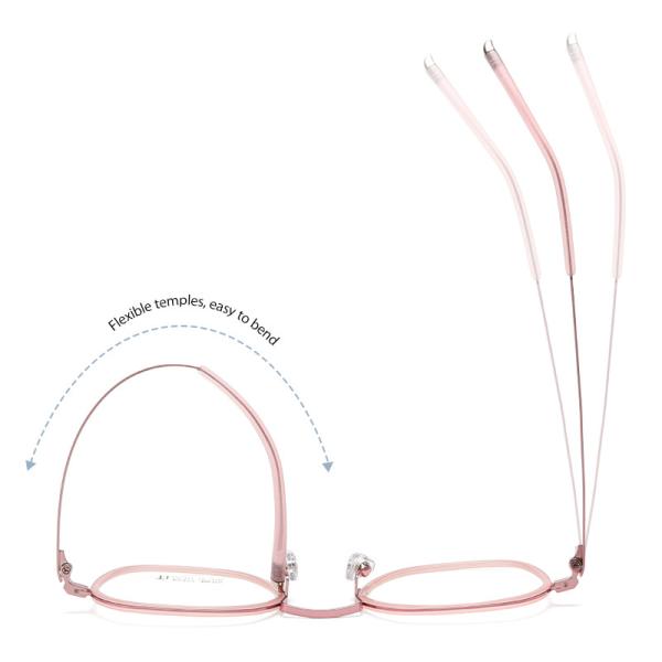 OEM de pouco peso dos vidros do titânio do acetato para ambos os homens e mulheres
