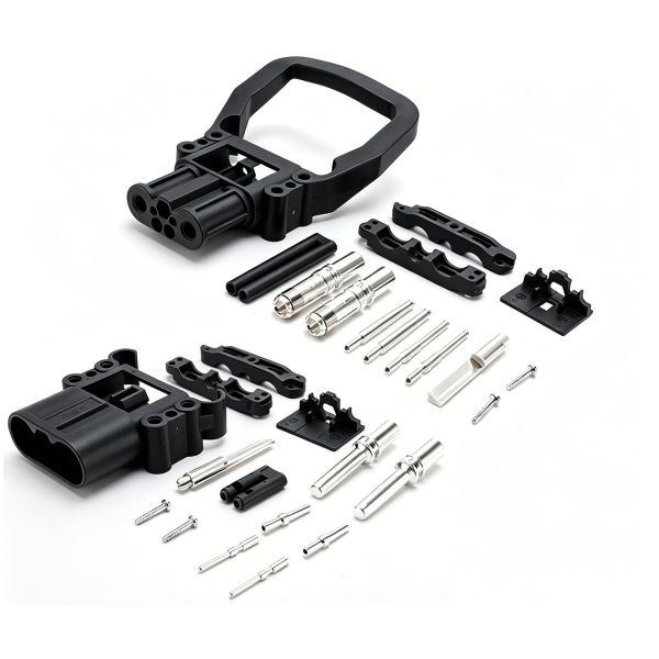 REMA Series DIN Type 80A-320A Heavy Duty Battery Connector Kit for Electric Forklifts