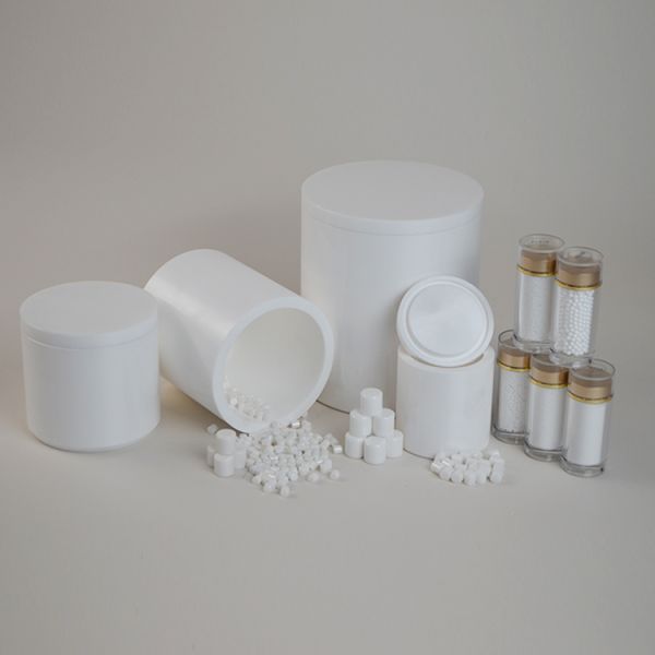 OEM Yttrium Stabilized Zirconia Grinding Jar High Strength Highly Wear Resistant