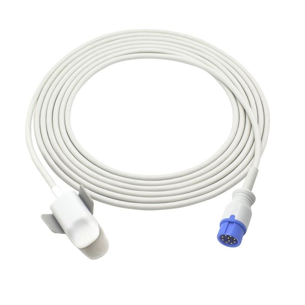 Оксиметр ИМПа ульс зонда Inger взрослого датчика 10Pin Biocare Im15 Im12 SpO2