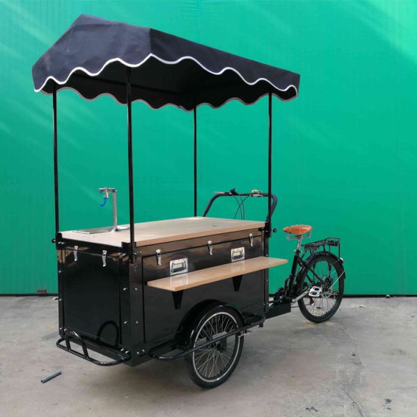 Low Price Tricycle Fried Ice Cream Vending Cart For Sale