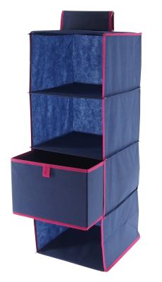 Organizador de suspensão da prateleira de 4 séries, organizador de suspensão With Drawers do armário