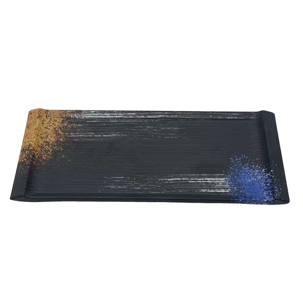 Unique Melamine Dinner Plates Restaurant Rectangle Anti Scratch