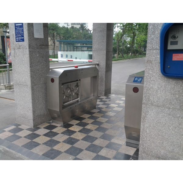 Intelligent Outdoor Swinging Access Gates Slim Speed Gate Turnstile 131b